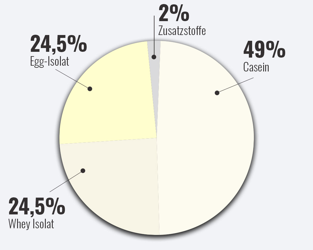 Bild zeigt Zusatzstoffe im Professional Protein